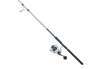 Image of Quantum Strive Spinning Reel and Rod Combo, 7ft, 1-PC, Medium, Fast Rod, Graphite Composite Blank, SZ 5000 Reel, 4+1 Bearings, 5.6-1 Ratio, Silver/Blue, SV5000701M1220.P2
