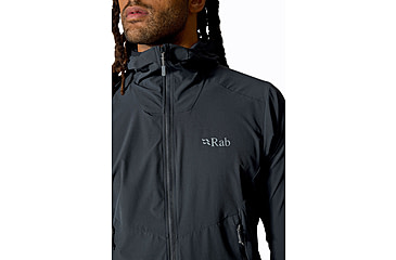 Image of Rab Borealis Hoody - Mens, Beluga, Large, QWS-76-BEL-LRG