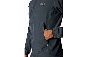 Image of Rab Borealis Hoody - Mens, Beluga, Large, QWS-76-BEL-LRG