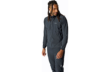 Image of Rab Borealis Hoody - Mens, Beluga, Large, QWS-76-BEL-LRG