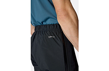 Image of Rab Downpour Mountain Pants - Mens, Black, Extra Large, Regular, QWI-13-BLK-XLG-RG