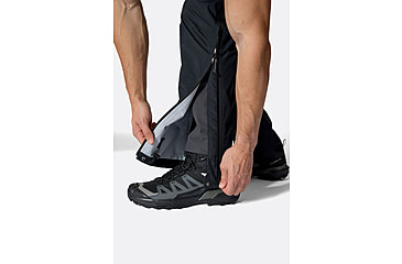 Image of Rab Firewall Mountain Pants - Mens, Black, Medium, Long, QWG-98-BLK-MED-LG