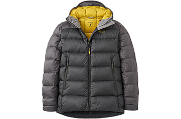 Image of Rab Neutrino Pro Hoody - Men's, Black/Graphene, Extra Large, QDB-85-BGP-XLG