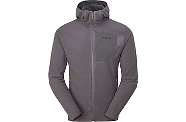 Image of Rab Tecton Hoody - Mens, Graphene, Small, QFG-01-GRH-SML