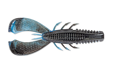 Image of Rapala CrushCity Cleanup Craw, 7 Pack, Black N Blue, 3-1/2in, CCCLC35BKNB