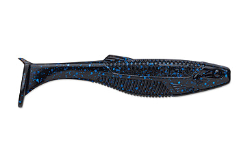 Image of Rapala CrushCity Mayor, 8 Pack, Black Blue Flake, 3in, CCMYR3BKB