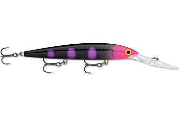 Image of Rapala Deep Husky Jerk 14 Lure, Black Light, DHJ14BLKL