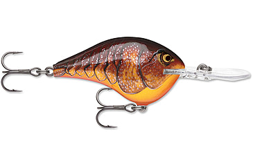 Image of Rapala Dives-To 14 Lure, Dark Brown Crawdad, DT14DCW