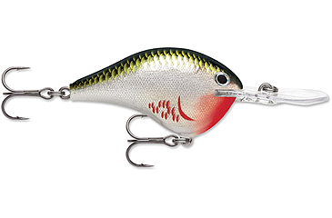 Image of Rapala Dives-To 16 Lure, Bleeding Olive Shiner, DT16BOS