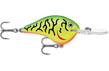 Image of Rapala Dives To 16 Crankbait 2.75ft, 3/4oz, Floating, Firetiger, DT16FT
