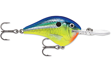 Image of Rapala Dives To 16 Crankbait 2.75ft, 3/4oz, Floating, Parrot, DT16PRT