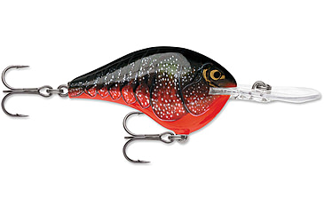 Image of Rapala Dives To 16 Crankbait 2.75ft, 3/4oz, Floating, Red Crawdad, DT16RCW