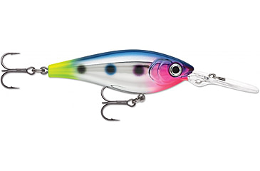 Image of Rapala Harvest Shad 5 Jig, Chrome Blue Hot Tail, HVSD05CHBHT