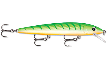 Image of Rapala Husky Jerk 14 Lure, Green Tiger UV, HJ14GTU