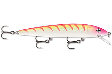 Image of Rapala Husky Jerk 14 Lure, Pink Tiger UV, HJ14PTU