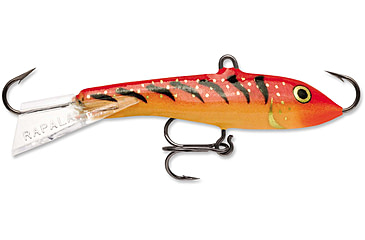 Image of Rapala Jigging Rap 05 Lure, Glow Red Tiger, W5GRT