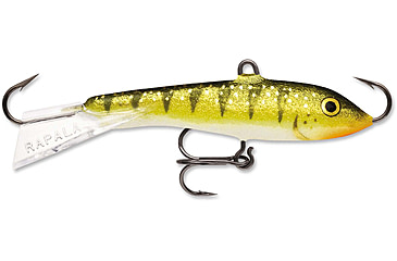 Image of Rapala Jigging Rap 05 Lure, Glow Yellow Perch, W5GYP
