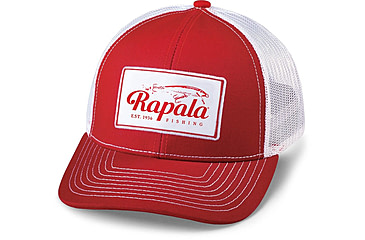 Image of Rapala Mid Pro Cap Patch, Red, RMPC01