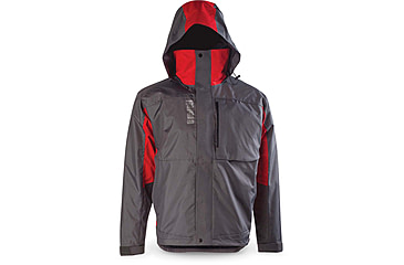 Image of Rapala Rain Jacket, Grey Red, 3XL, RR1J-3XL