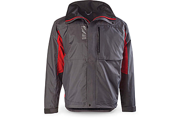 Image of Rapala Rain Jacket, Grey Red, 3XL, RR1J-3XL