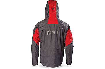 Image of Rapala Rain Jacket, Grey Red, 3XL, RR1J-3XL