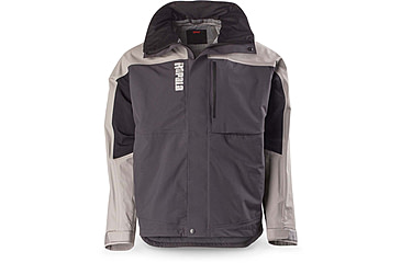 Image of Rapala Rain Pro Jacket, Grey Black, Large, RR1PJ-L