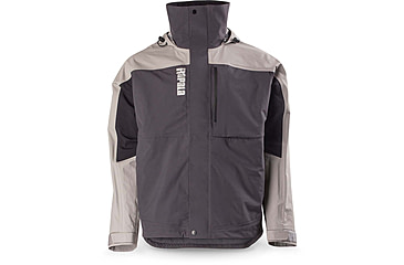 Image of Rapala Rain Pro Jacket, Grey Black, Large, RR1PJ-L