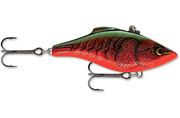 Image of Rapala Rattlin 05 Lure, Red Crawdad, RNR05RCW