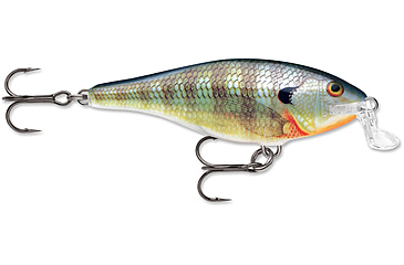 Image of Rapala Shallow Shad Rap Crankbait, 3 1/2in, 3/8 oz, Floating, Bluegill, SSR09BG