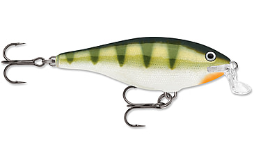 Image of Rapala Shallow Shad Rap Crankbait, 3 1/2in, 3/8 oz, Floating, Yellow Perch, SSR09YP