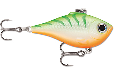 Image of Rapala Ultra Light Rippin Rap 04, Green Tiger UV, ULRPR04GTU