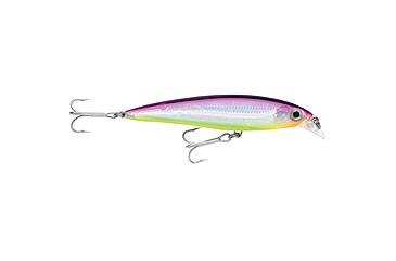Image of Rapala X-Rap Saltwater 5-1/2in Purple Chartreuse, SXR14PRCH