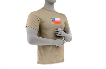 Image of Raptor Tactical Patriot T-Shirt, Black, Large, RPT-BL-LG
