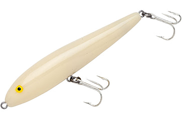 Image of Rebel Lures Rebel Jumpin Minnow Topwater Bait, 4 1/2in, 1/2 oz, Floating, Bone, T2000S