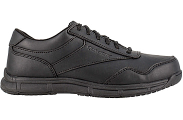 Image of Reebok Jorie LT Slip Resistant Oxford, Soft Toe Work Shoe - Mens, Black, 7EW, RB1130-Black-7-Mens-EW