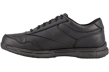 Image of Reebok Jorie LT Slip Resistant Oxford, Soft Toe Work Shoe - Womens, 8.5 US, Medium, Black, RB113-Black-8.5-Womens-M