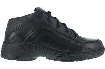 Image of Reebok Mens Postal TCT Athletic Hi Top Shoes, Black, 6.5, CP8275-BLACK-6.5-Mens-W