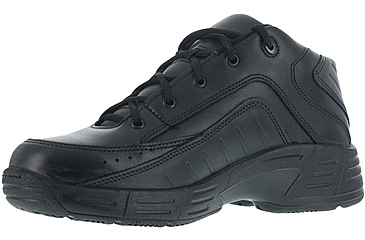 Image of Reebok Mens Postal TCT Athletic Hi Top Shoes, Black, 6.5, CP8275-BLACK-6.5-Mens-W