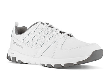 Image of Reebok Sublite Work Athletic Shoes - Mens, Wide, White, 5.5, 690774392144