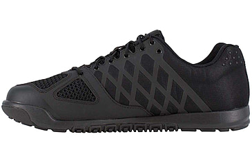 Image of Reebok Nano Tactical Trainer Shoe W/ Soft Toe - Black - RB7100-M-095