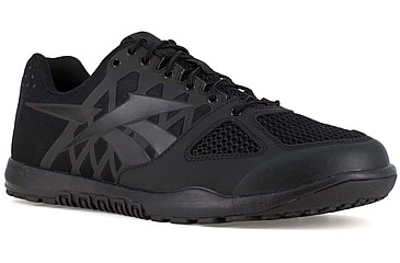 Image of Reebok Nano Tactical Trainer Shoes w/Soft Toe - Mens, Black, 9.5 US, Regular, RB7100-M-095