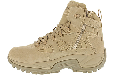Image of Reebok Rapid Response 8in. WP Military Boot - Mens, Wide, Desert Tan, 15, 690774450585