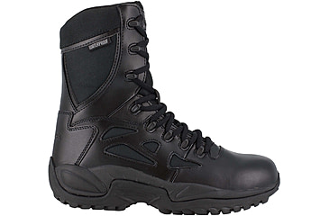 Image of Reebok Rapid Response RB 8in. Black Tactical Boot, 5.5 RB8877-BLK-5.5-MEN-M