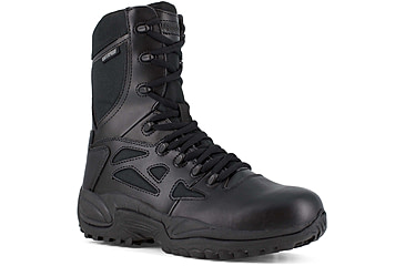 Image of Reebok Rapid Response RB 8in. Black Tactical Boot, 5.5 RB8877-BLK-5.5-MEN-M
