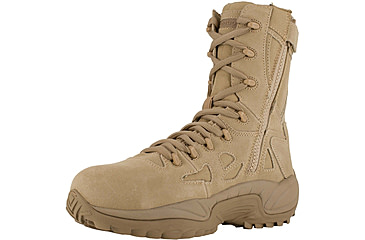 Image of Reebok Rapid Response RB Wos 8in. Military Boot, Tan, 5 RB894-TN-5-WOMEN-W