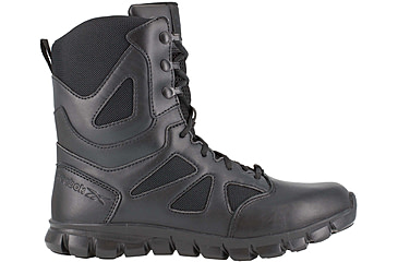 Image of Reebok Sublite Cushion 8 inch Soft Toe Tactical Boot w/Side Zip - Mens, Black, 16M, RB8805-Black-16-Male-M
