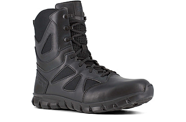 Image of Reebok Sublite Cushion 8 inch Soft Toe Tactical Boot w/Side Zip - Mens, Black, 16M, RB8805-Black-16-Male-M