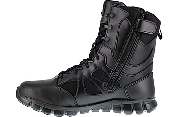 Image of Reebok Sublite Cushion 8 inch Soft Toe Tactical Boot - Womens, Black, 6W, RB806-Black-6-Female-W