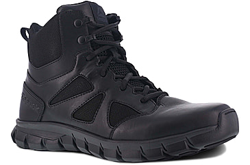 Image of Reebok Sublite Cushion Tactical Boot 6 inch - Womens, Black, 9.5, Wide, 690774455023