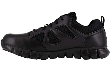 Image of Reebok Sublite Cushion Tactical Oxford Soft Toe Work Shoes - Mens, Black, 7M, RB8105-Black-7-Male-M